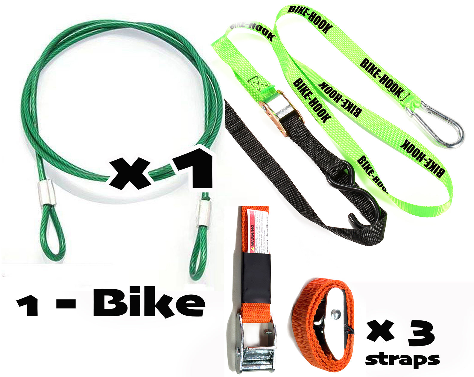 Xtra Accessories – Komplettes Zubehörset für (1) Fahrrad