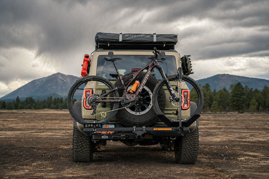 bicycle on jeep 