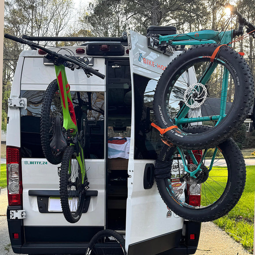 Bike-Hook vs. Hitch Racks: What Every Van Owner Should Know