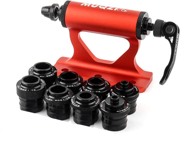 Bike-Hook bike carrier for Sprinter installs directly to rear doors. Perfect for compact camper builds and vans with limited space. Fork mount works with road, MTB, gravel, and e-bikes. Hitch-free and ultra lightweight at under 3 lbs.

