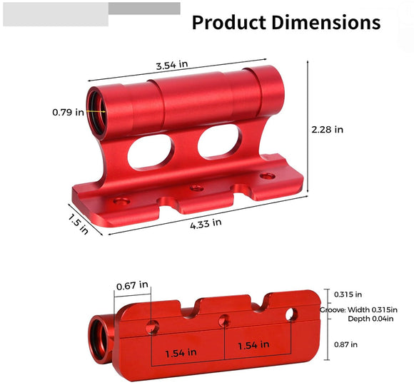 Xtra Accessories - Additional Front Fork Mounting Block